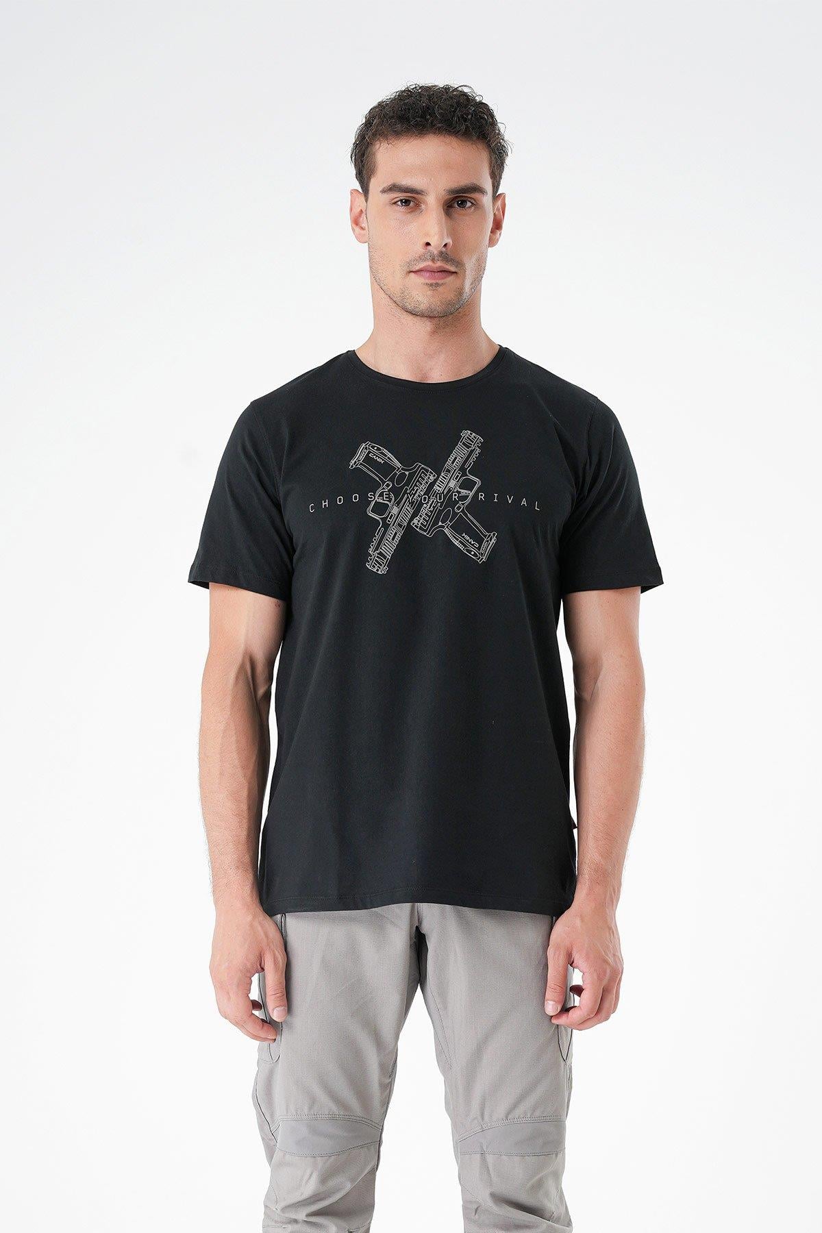 CANiK SFx RIVAL T-Shirt - SİYAH