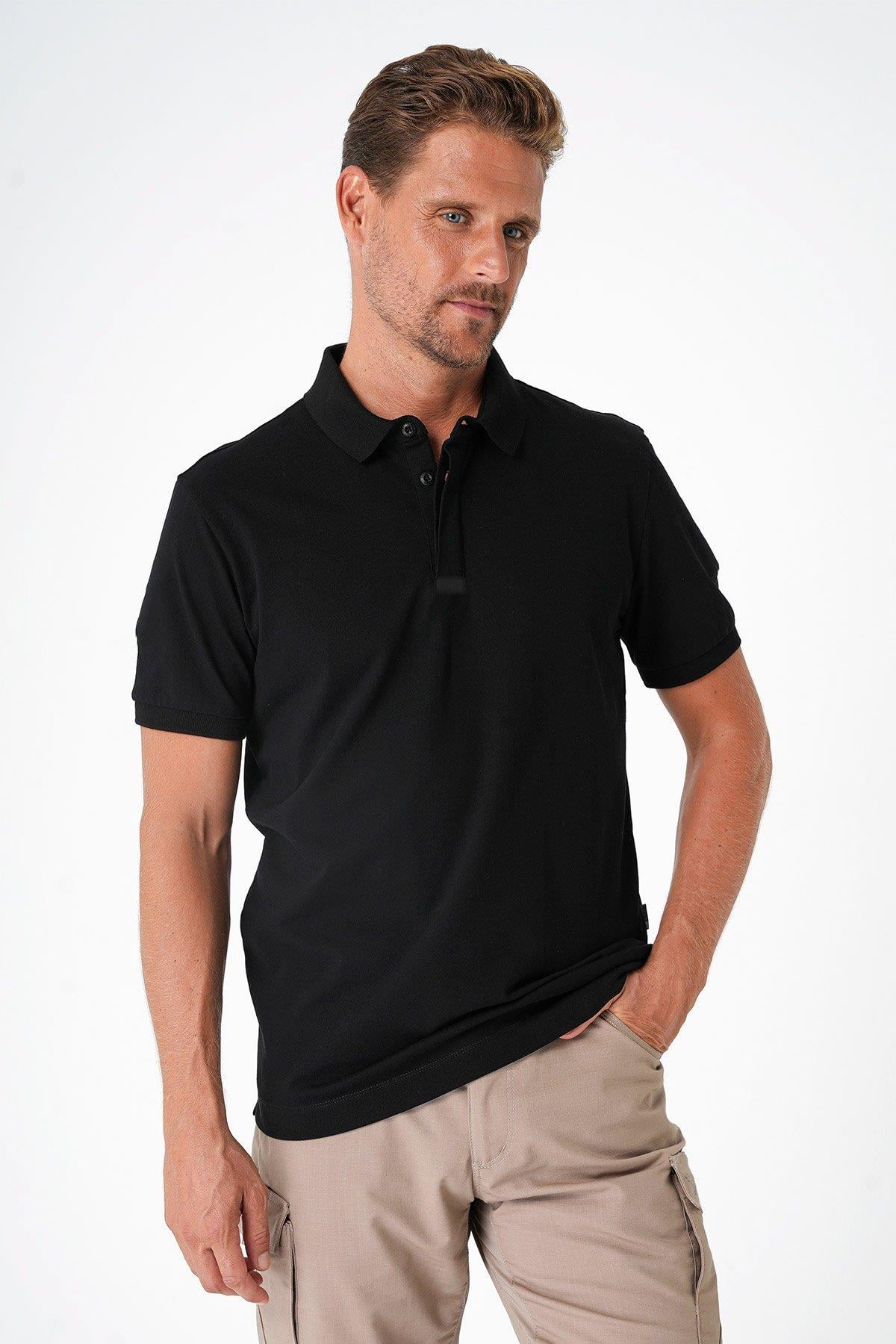 Casual Ryker Polo T-Shirt - SİYAH