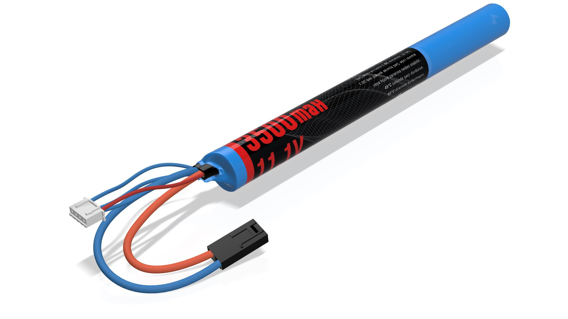 EMR 11.1V 3500mAh Çubuk - Tamiya Airsoft Tüfek Pili