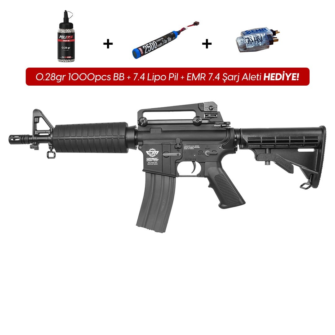 G&G CM16 Carbine Light Siyah Airsoft Tüfeği