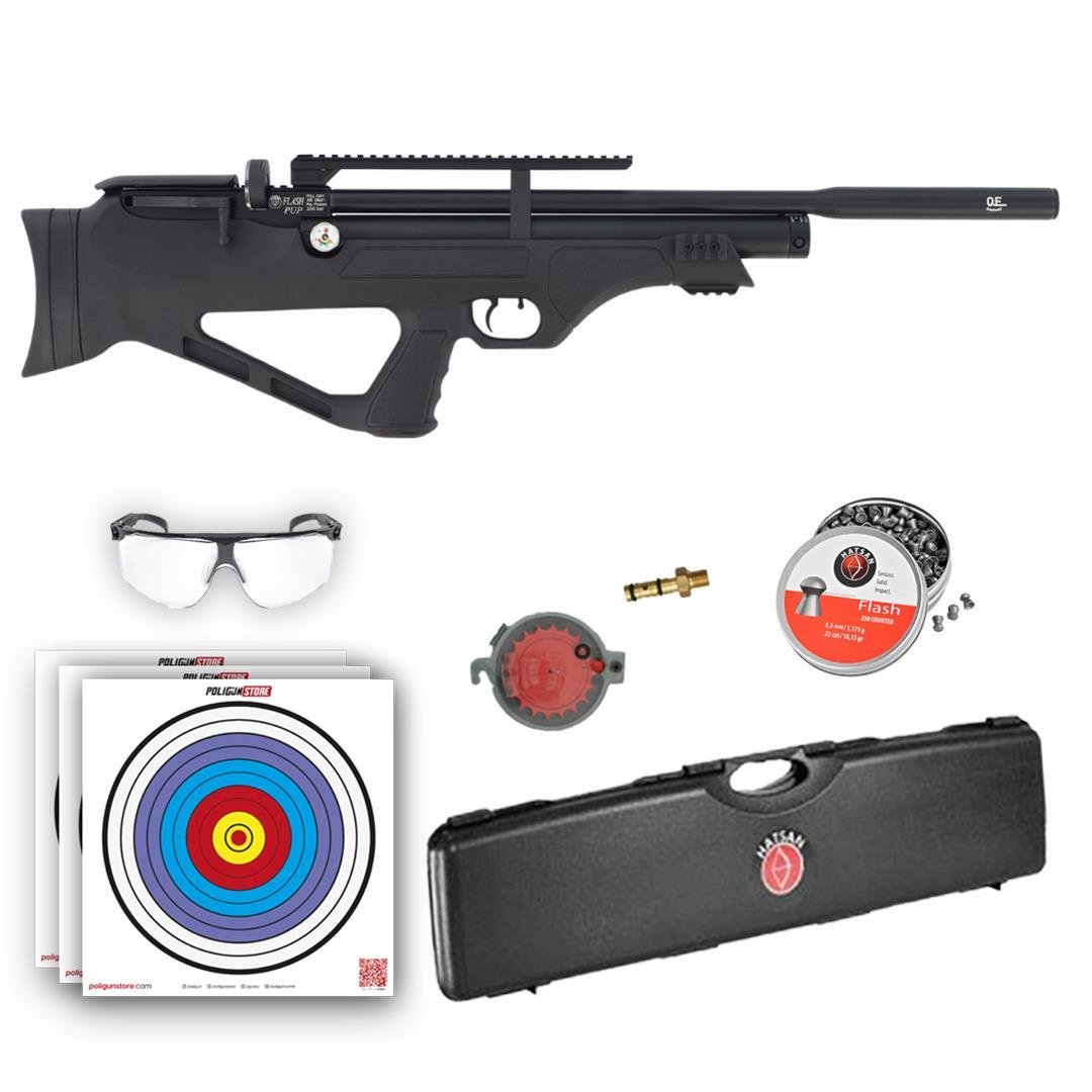 Hatsan Flash PUP QE 5.50mm PCP Havalı Tüfek