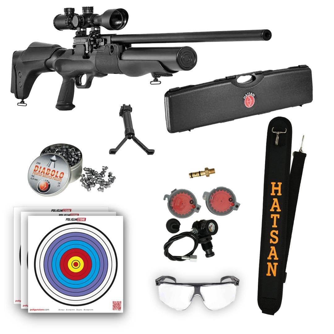 Hatsan Hercules 666QE 6.35mm PCP Havalı Tüfek