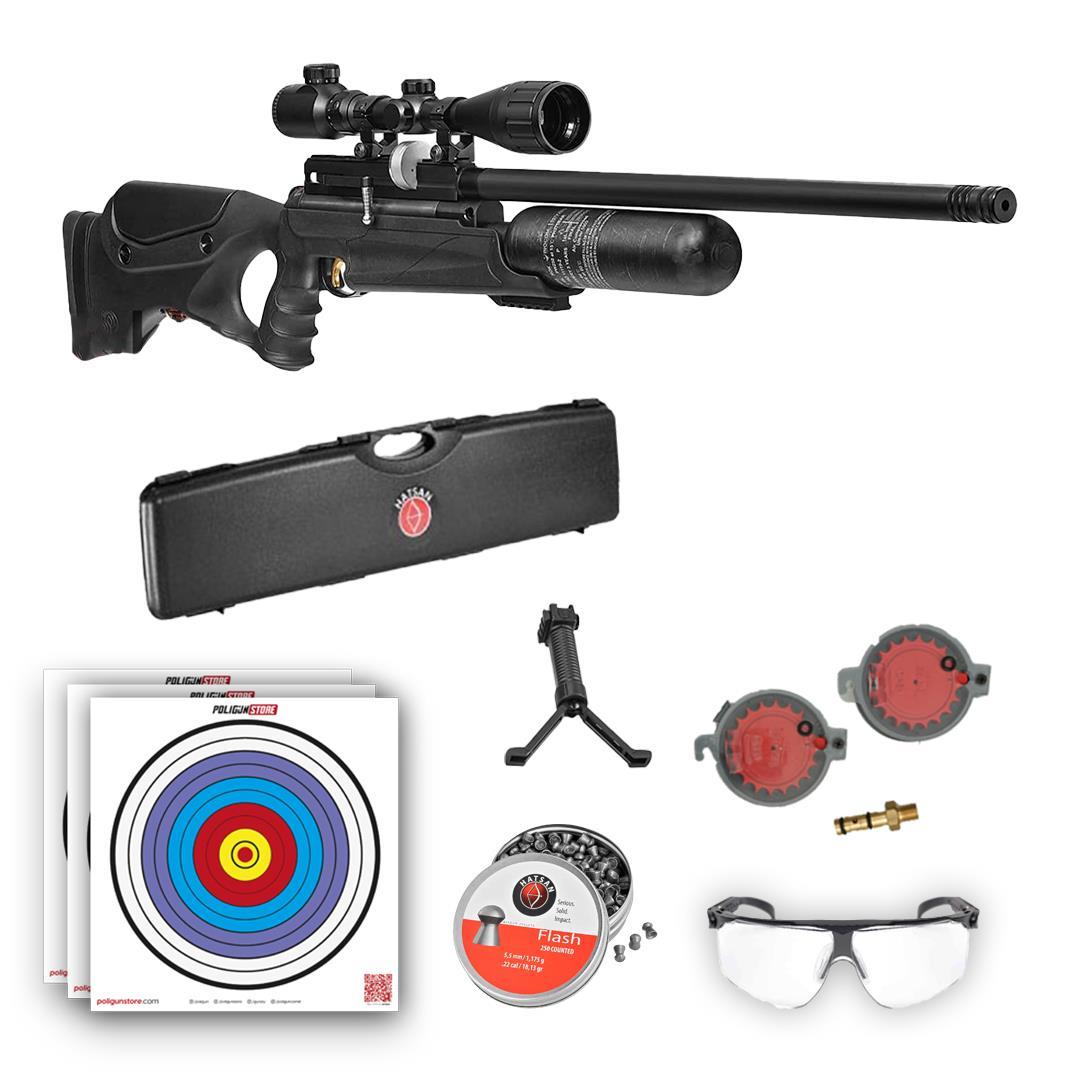 Hatsan Nova Star S Combo 5.50mm PCP Havalı Tüfek