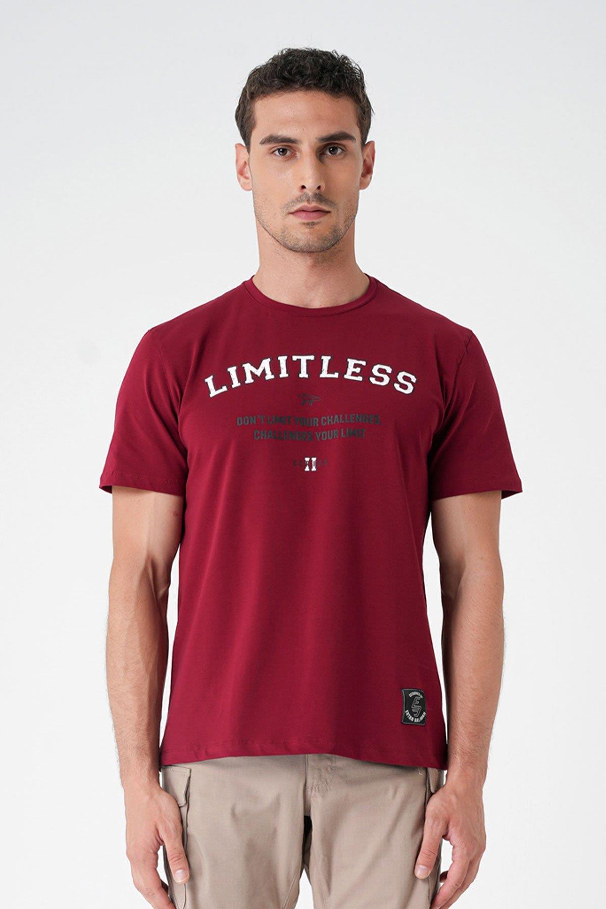 Limitless T-Shirt By Ertan Balaban - BORDO