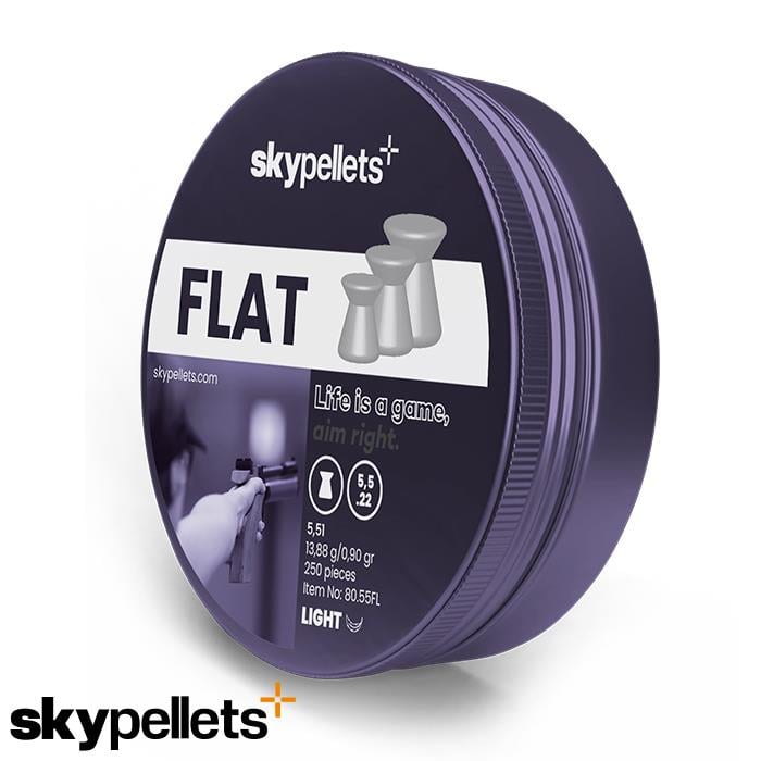 SKYPELLETS Flat Light 5,5mm 13,88 Gr H. Saçma 250