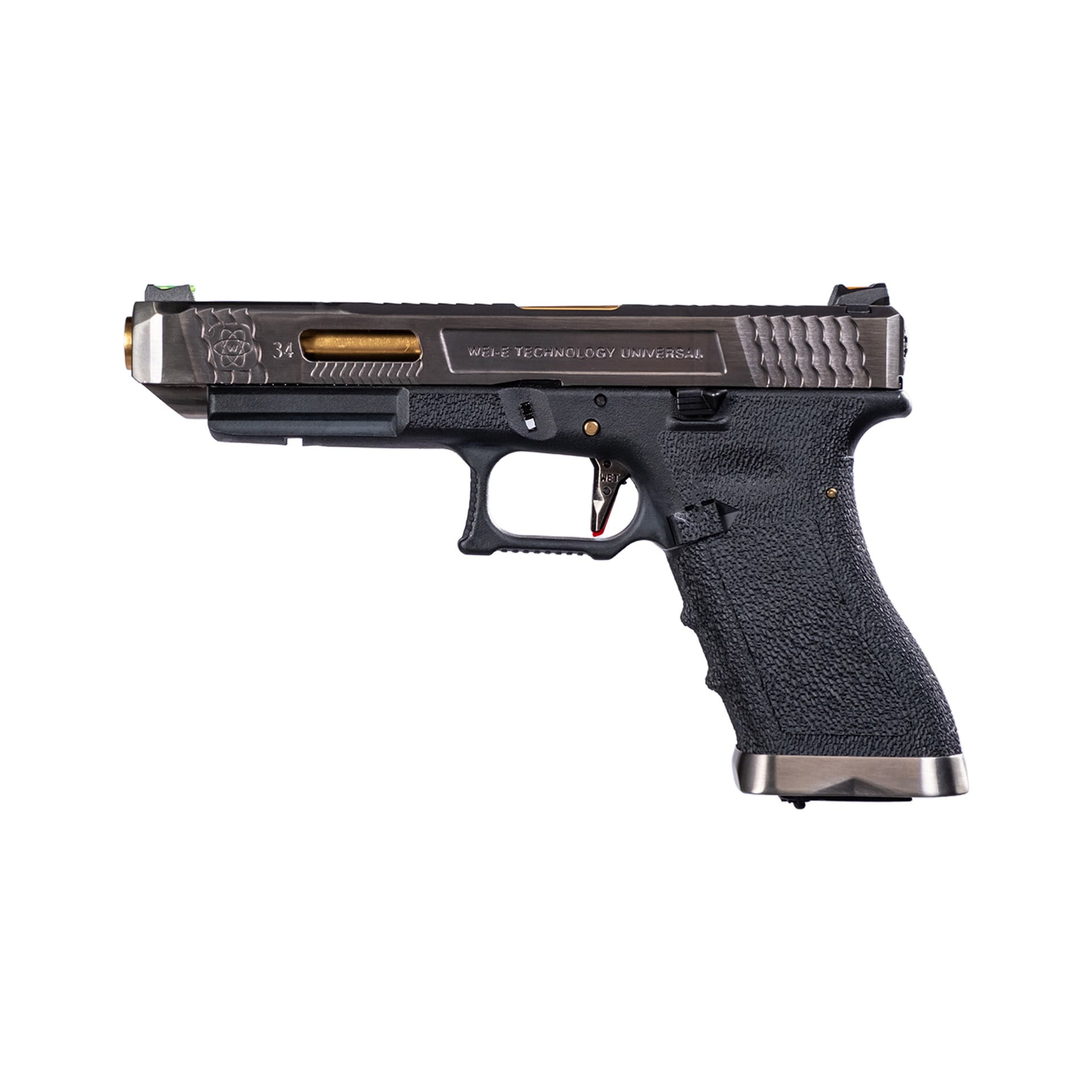 We Glock 34 T1 Silver Airsoft Tabanca