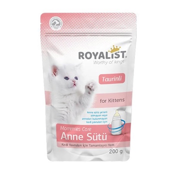 Royalist Kedi Süt Tozu Anne Sütü Ek Besin Takviyesi 200gr