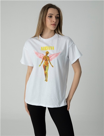Nirvana Baskılı T-Shirt