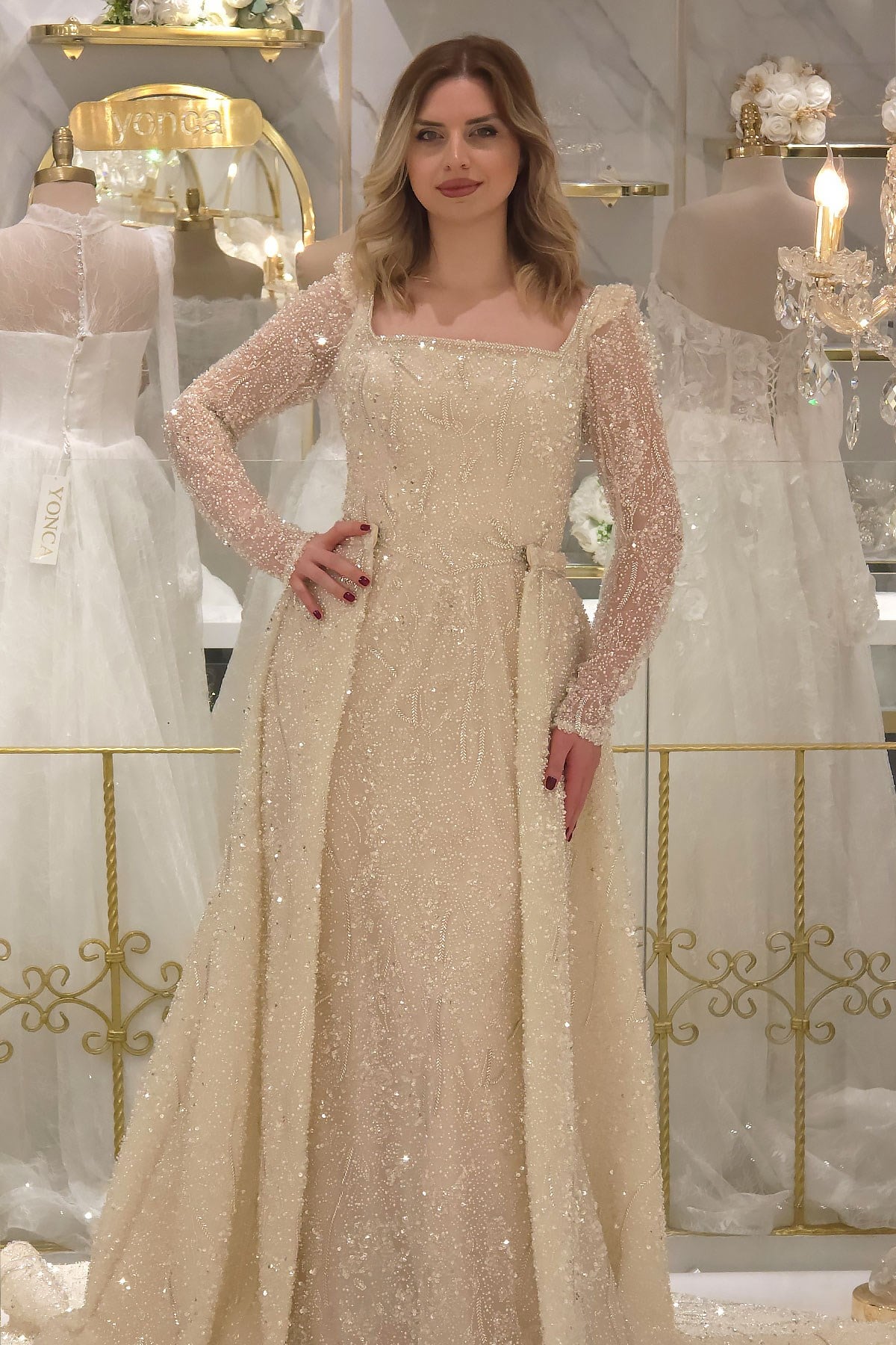 Bej Ync Nişanlık 8086