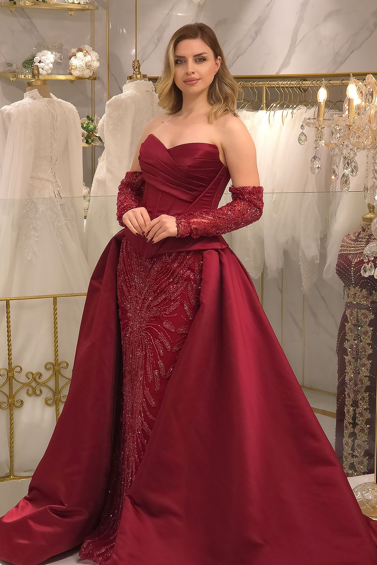 Bordo Bnds Nişanlık 018
