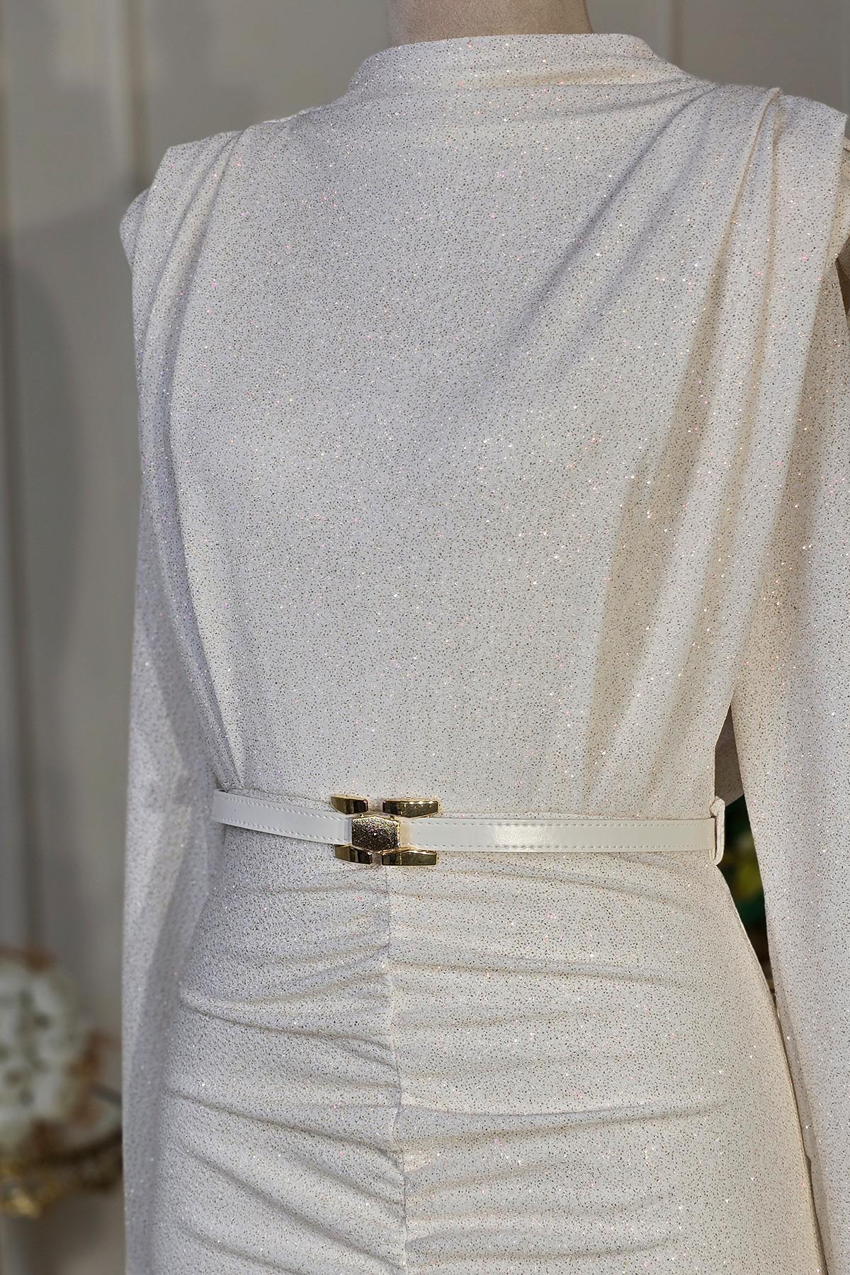 Krem Simli Drape 3625