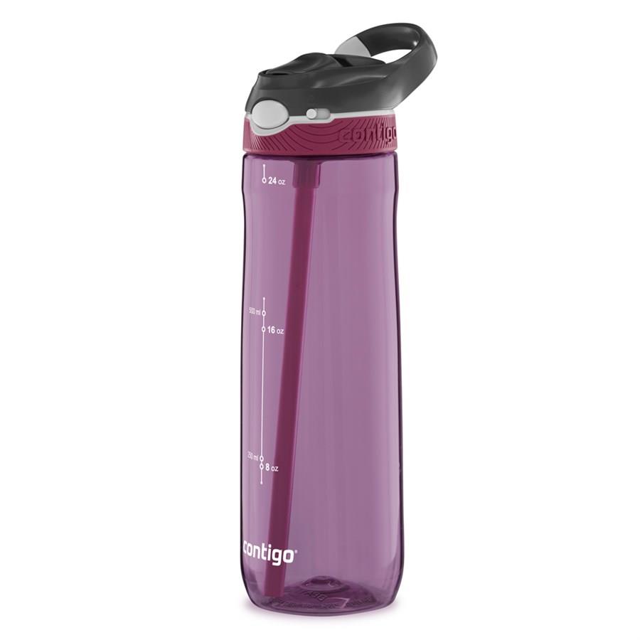 Contigo Ashland Tek El Bas İç Kilitli Su Matarası 720ml  2106518 Mor