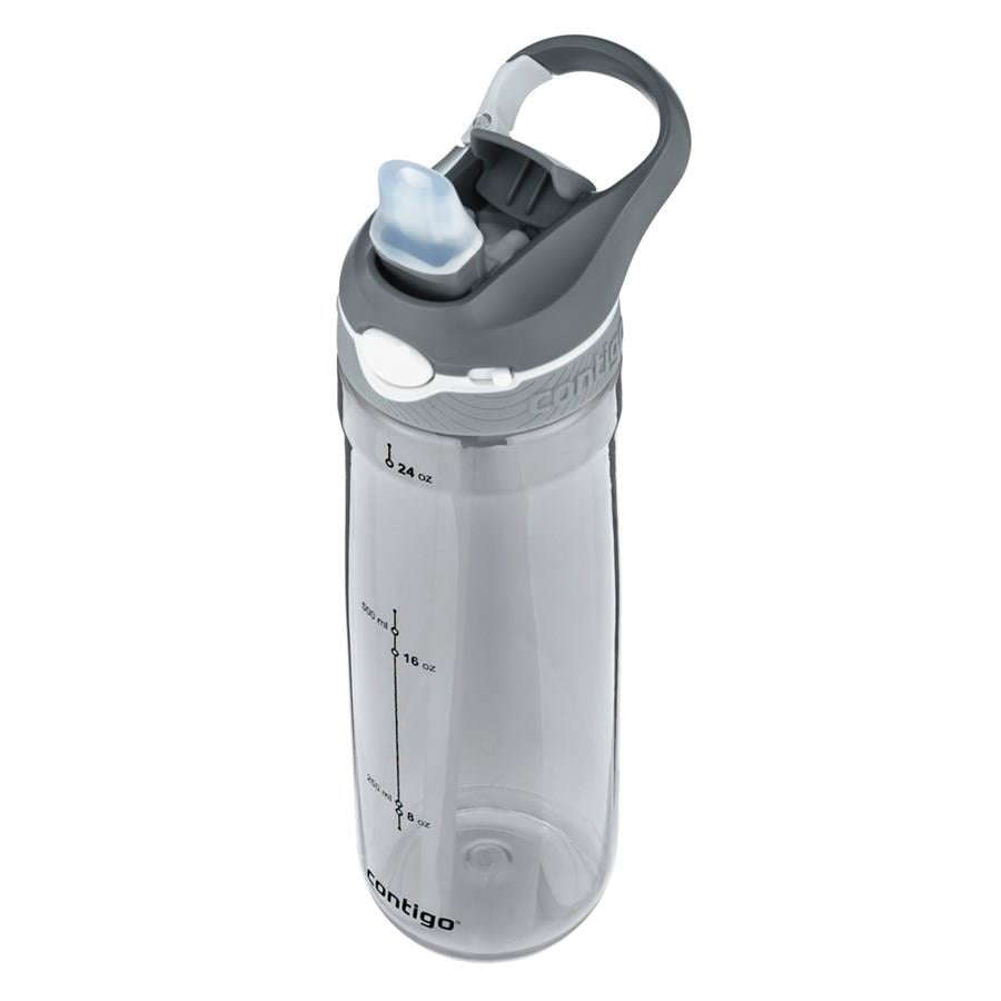 Contigo Ashland Tek El Bas İç Kilitli Su Matarası 720ml  2094640 Gri