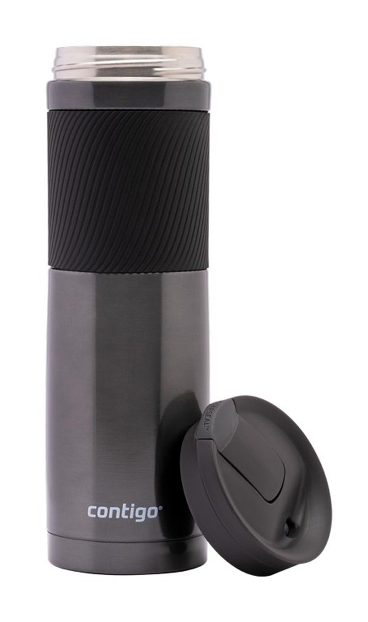 Contigo Byron Vakumlu Termos Matara Tek El Kaldır İç 720ml 2095635 Antrasit