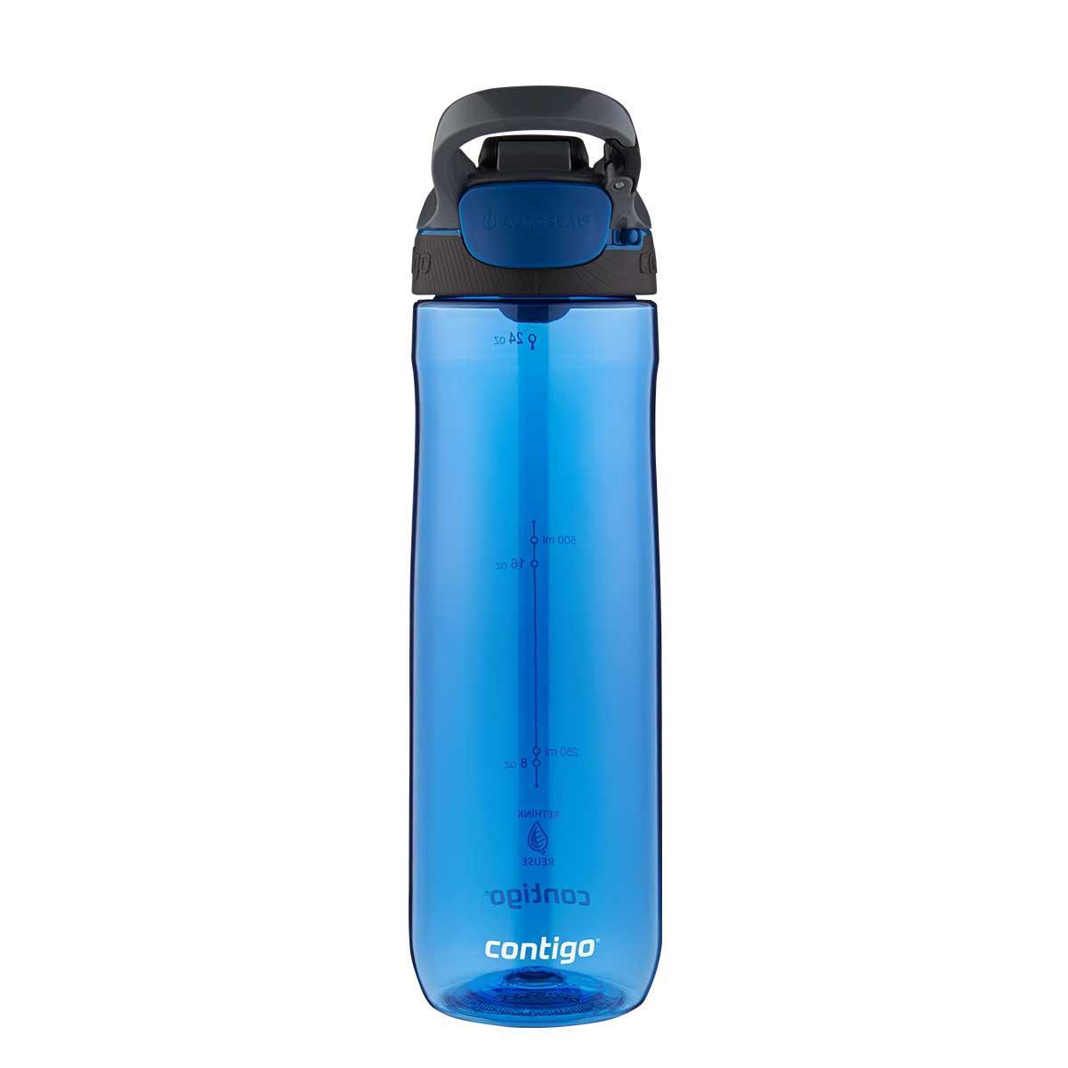 Contigo Cortland Tren Tek El Bas İç Kapaklı Su Matarası 720ml 2191386