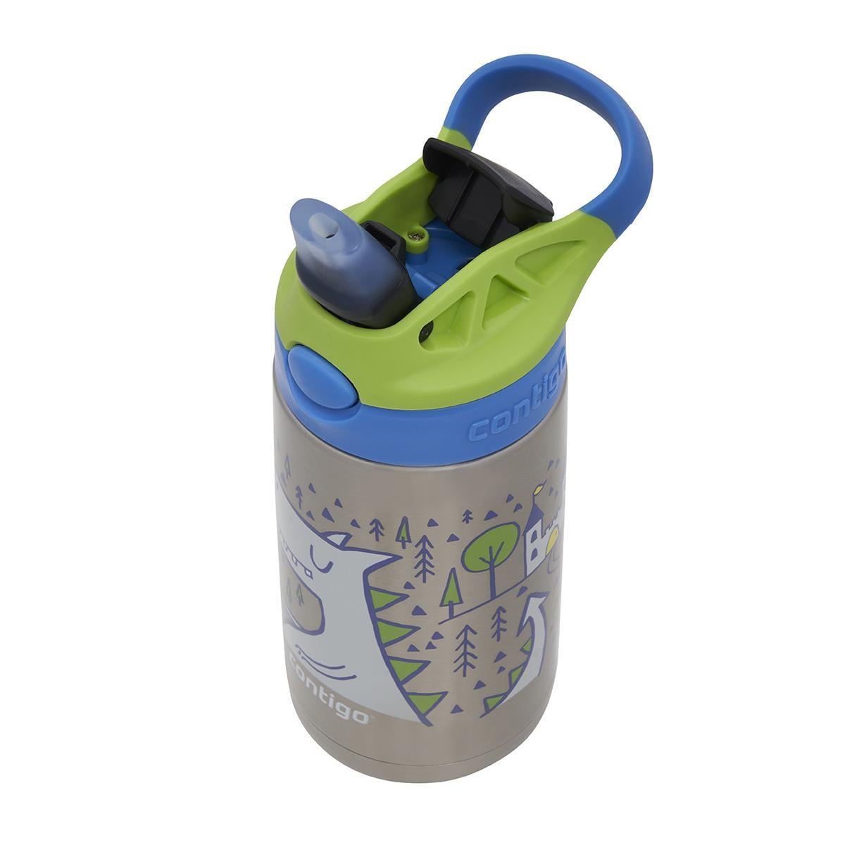 Contigo Gizmo Dragon Çelik Çocuk Suluğu 380ML Mavi