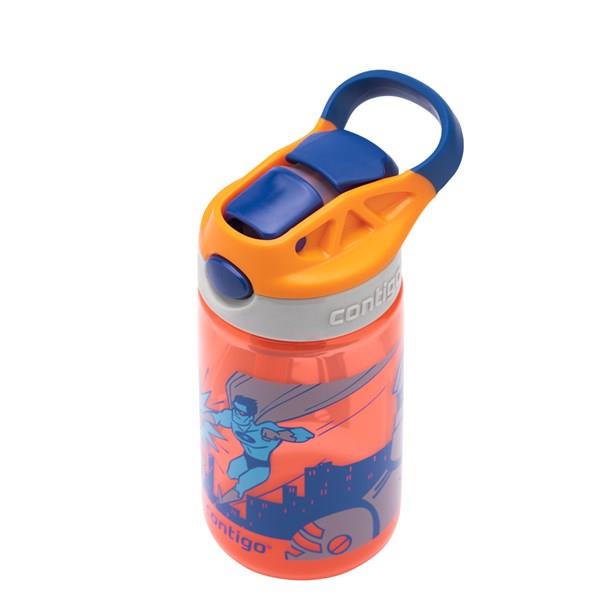 Contigo Gizmo Flip Süper Kahraman Çocuk Suluğu 420ML 2116115 Turuncu