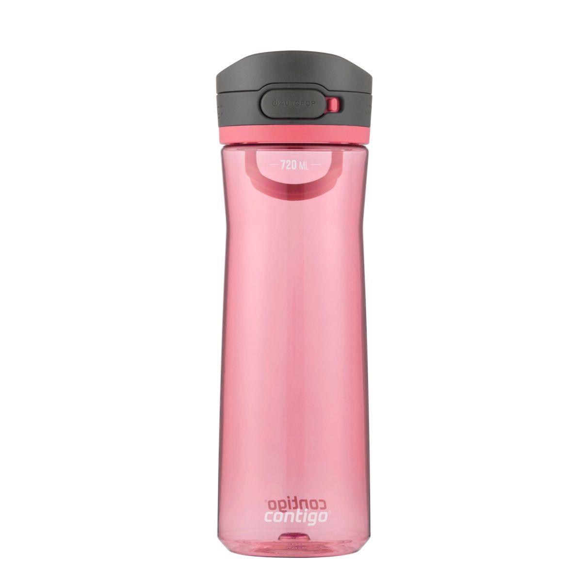 Contigo Jackson 2.0 Tritan Tek El Bas İç Kilitli Su Matarası 720ml 2156439 Pembe
