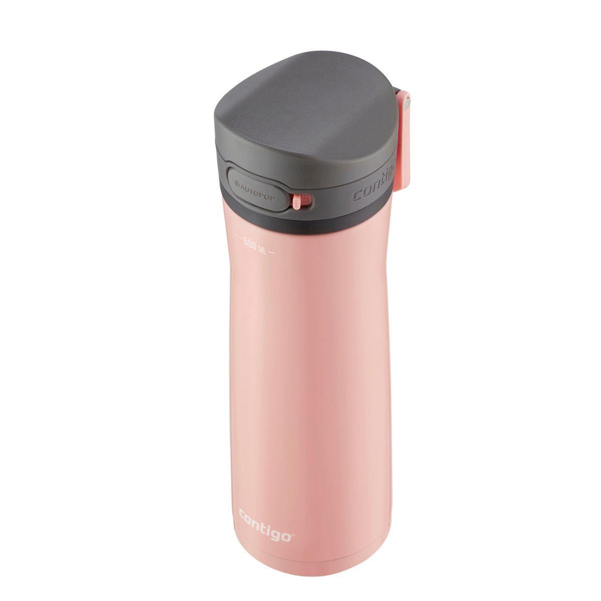 Contigo Jackson Chill 2.0 Çelik Tek El Bas İç Kilitli Su Matarası 590ml 2156482 Pembe