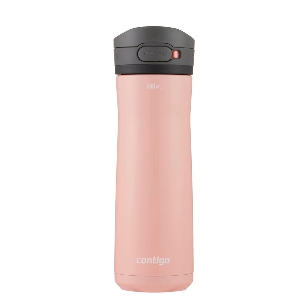 Contigo Jackson Chill 2.0 Çelik Tek El Bas İç Kilitli Su Matarası 590ml 2156482 Pembe