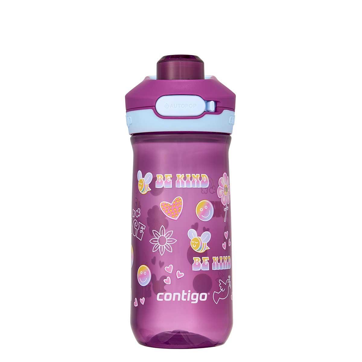 Contigo Jessie Tritan Bas İç Kapaklı Çocuk Suluğu 420ml 2195673 Pembe