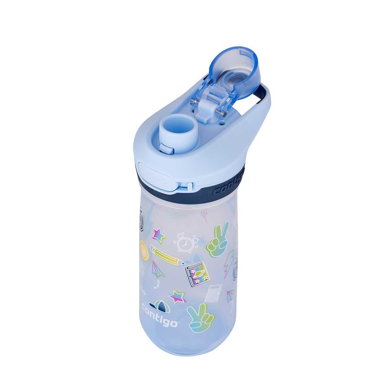Contigo Jessie Tritan Bas İç Kapaklı Çocuk Suluğu 420ml 2195674 Turkuaz