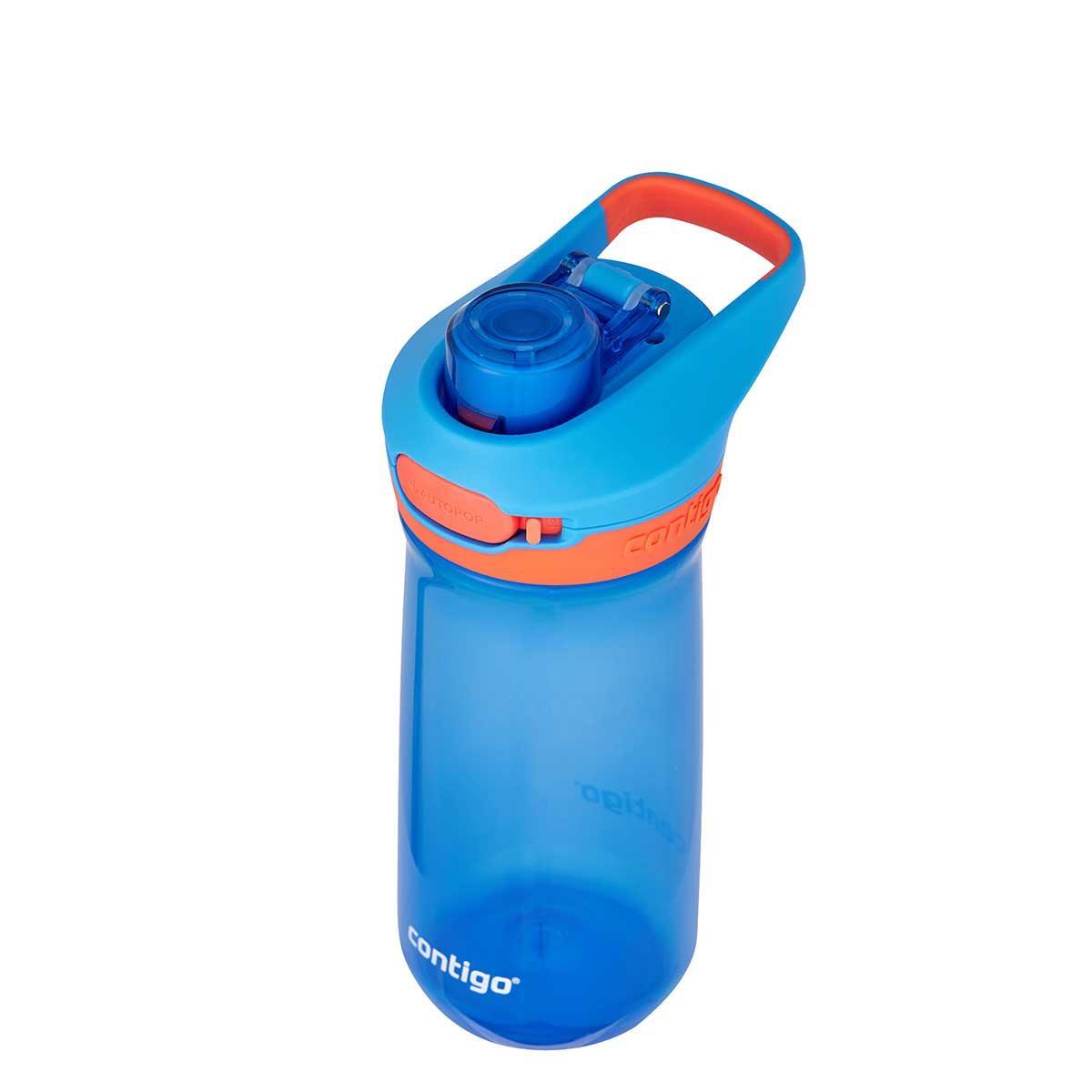 Contigo Jessie Tritan Bas İç Kapaklı Çocuk Suluğu 420ml 2199245 Mavi