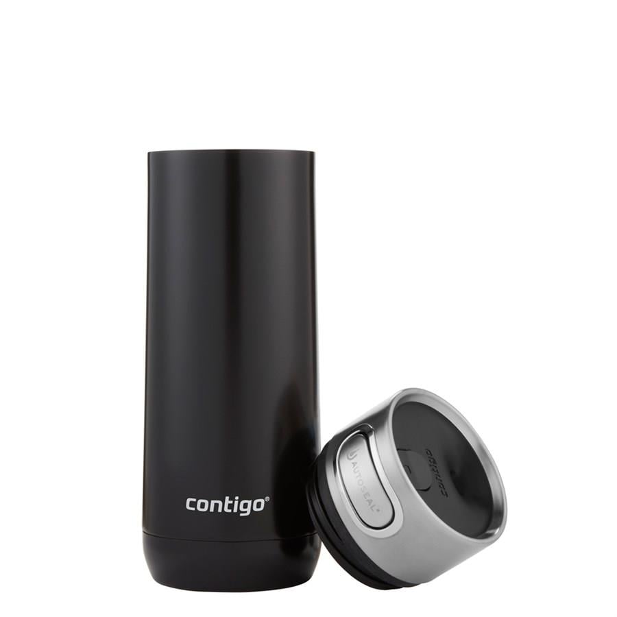 Contigo Luxe Vakumlu Termos Matara Tek El Bas İç 470ml  2115524 Siyah