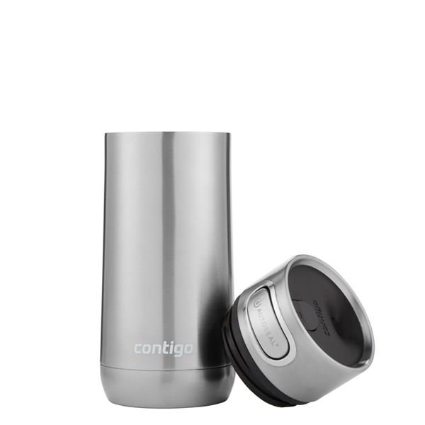 Contigo Luxe Vakumlu Termos Matara Tek El Bas İç 360ml  2104367 Gri