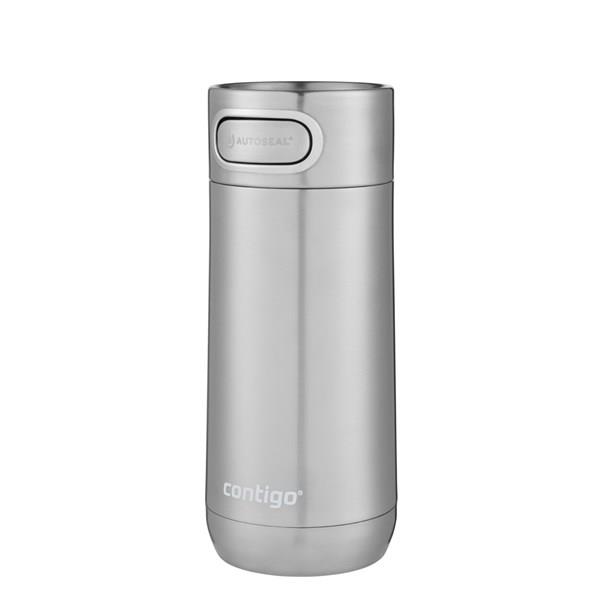 Contigo Luxe Vakumlu Termos Matara Tek El Bas İç 360ml  2104367 Gri