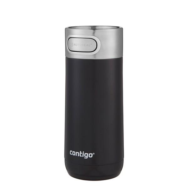 Contigo Luxe Vakumlu Termos Matara Tek El Bas İç 360ml  2104541 Siyah