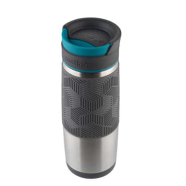 Contigo Metra Vakumlu Termos Matara Tek El Çevir İç 470ml 2095402 Gri