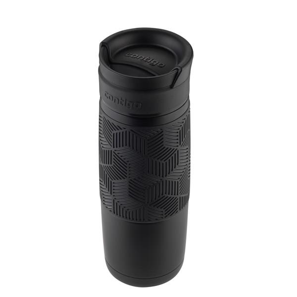 Contigo Metra Vakumlu Termos Matara Tek El Çevir İç 470ml 2095401 Siyah