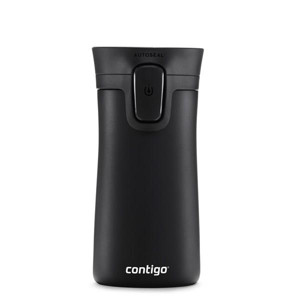 Contigo Pinnacle Vakumlu Termos Matara Tek El Bas İç 300ml  2095328 Siyah