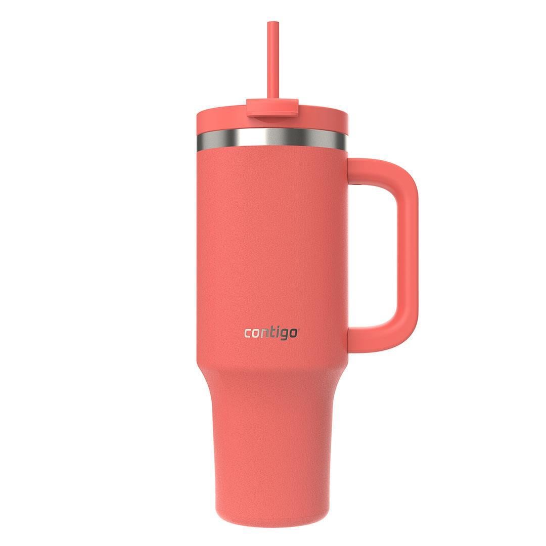 Contigo Streeterville Tumbler Pipetli Vakumlu Bardak 1200 ml 2217787 Mercan