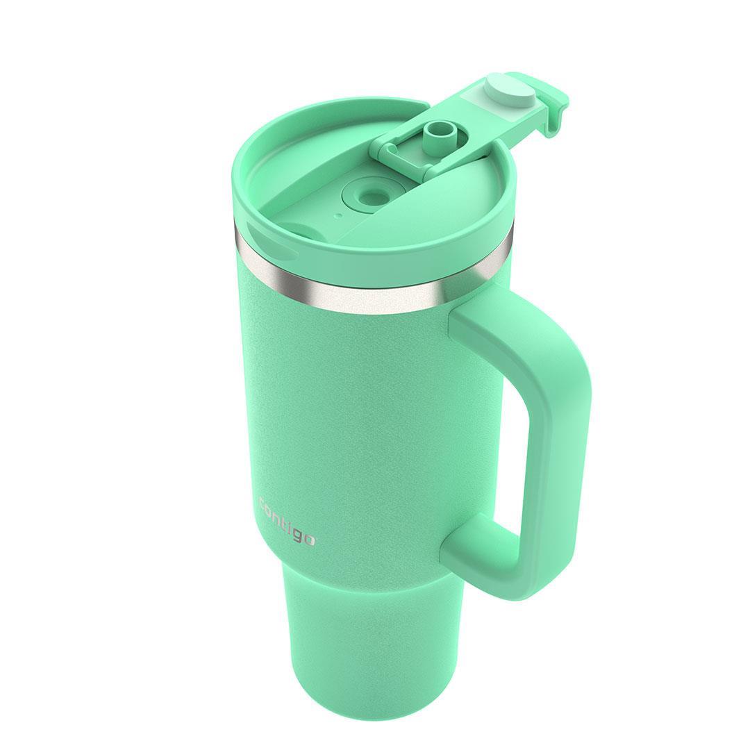 Contigo Streeterville Tumbler Pipetli Vakumlu Bardak 1200 ml 2217784 Açık Yeşil