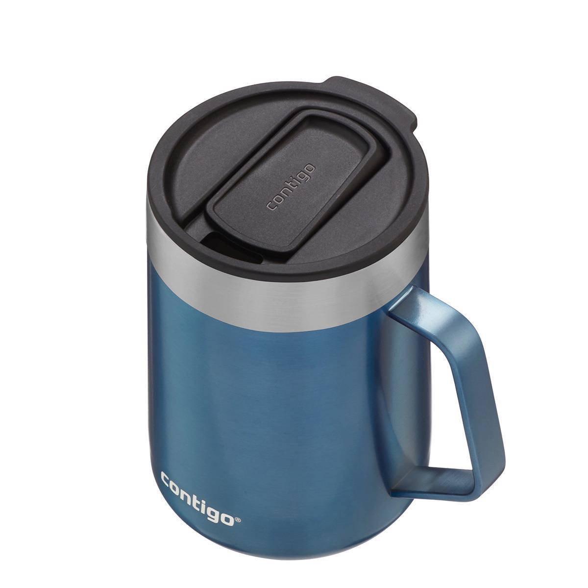 Contigo Streeterville Vakumlu Masa Kupası 420ml 2174675 Mavi