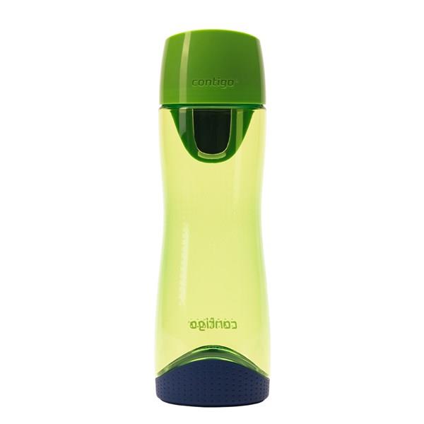 Contigo Swish Tek El Bas İç Su Matarası 500ml 2095341 Yeşil