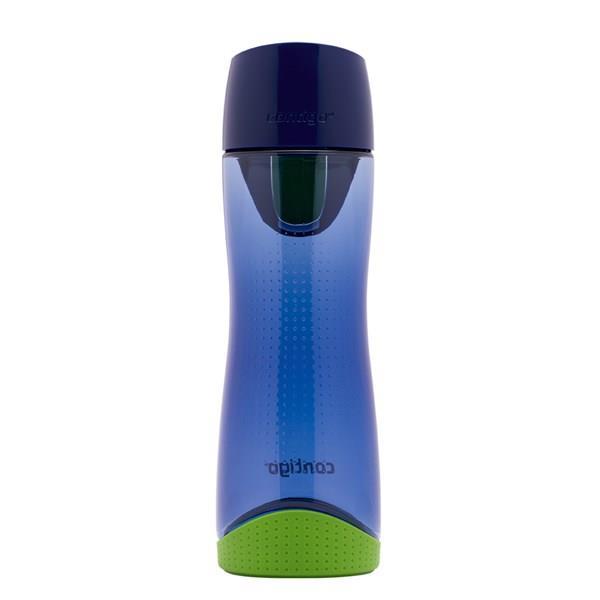 Contigo Swish Tek El Bas İç Su Matarası 500ml 2095342 Mavi