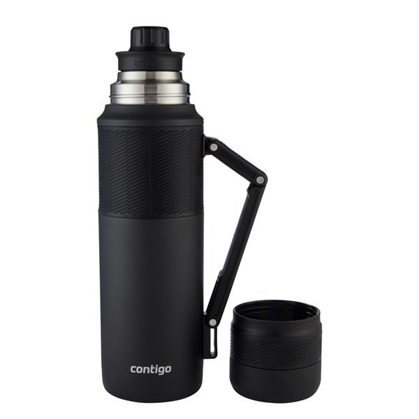 Contigo Thermal Vakumlu Paslanmaz Çelik Termos Bardaklı 1.2 LT 2095795 Siyah