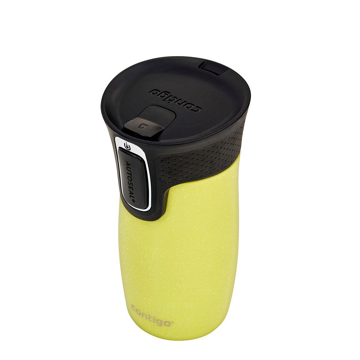 Contigo Westloop Mini Vakumlu Termos Matara Tek El Bas İç 300ml 2203557 Sarı