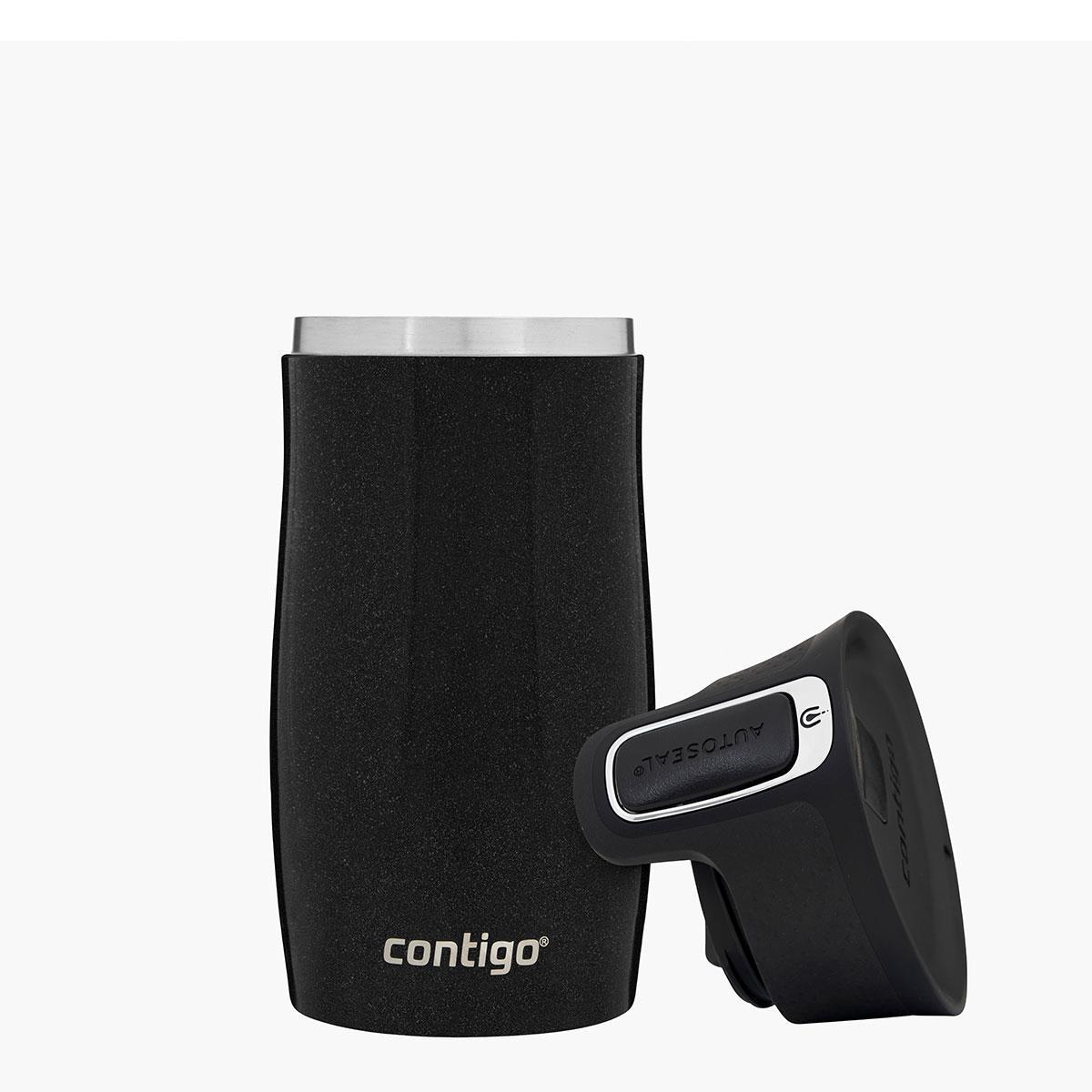 Contigo Westloop Mini Vakumlu Termos Matara Tek El Bas İç 300ml 2207887 Siyah