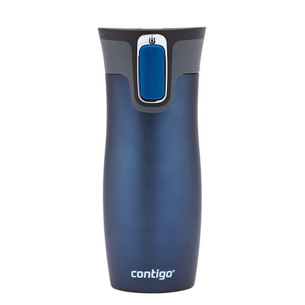 Contigo Westloop Vakumlu Termos Matara Tek El Bas İç 470ml  2095799 Lacivert