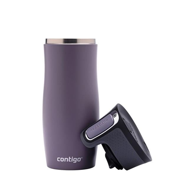 Contigo Westloop Vakumlu Termos Matara Tek El Bas İç 470ml  2104579 Mor
