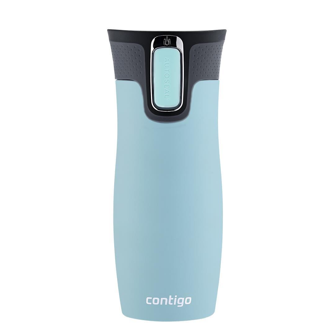 Contigo Westloop Vakumlu Termos Matara Tek El Bas İç 470ml 2137558 Mavi