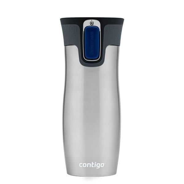 Contigo Westloop Vakumlu Termos Matara Tek El Bas İç 470ml  2095832 Gri