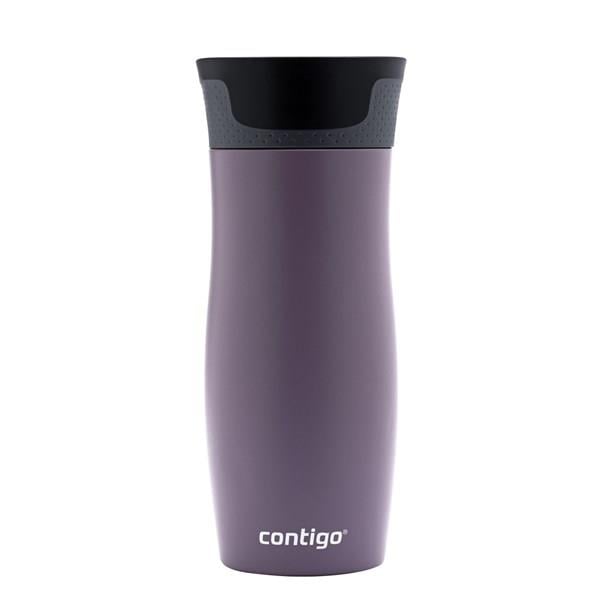 Contigo Westloop Vakumlu Termos Matara Tek El Bas İç 470ml  2104579 Mor