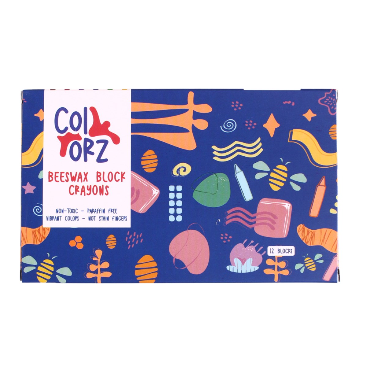 Colorz / 12li Blok Balmumu Pastel Boya Seti