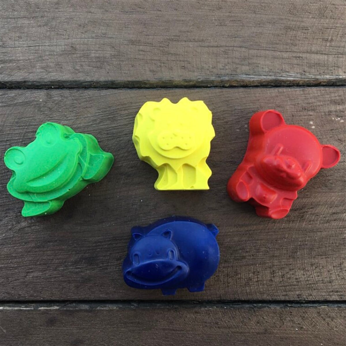 Colorz / 4lü Balmumu Pastel Boya Seti / Hayvanlar