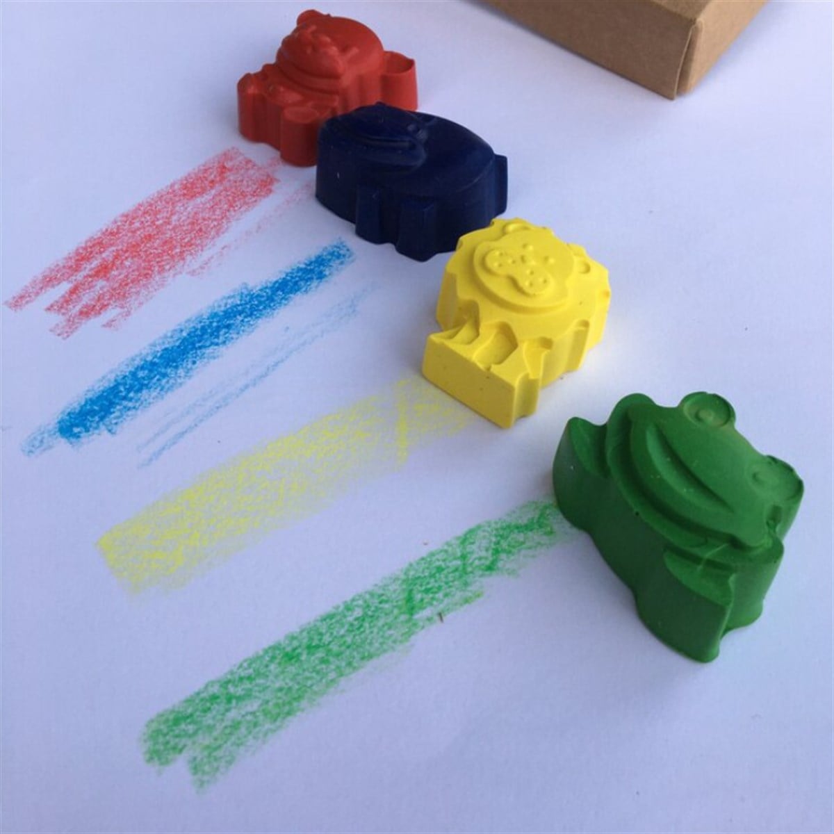 Colorz / 4lü Balmumu Pastel Boya Seti / Hayvanlar